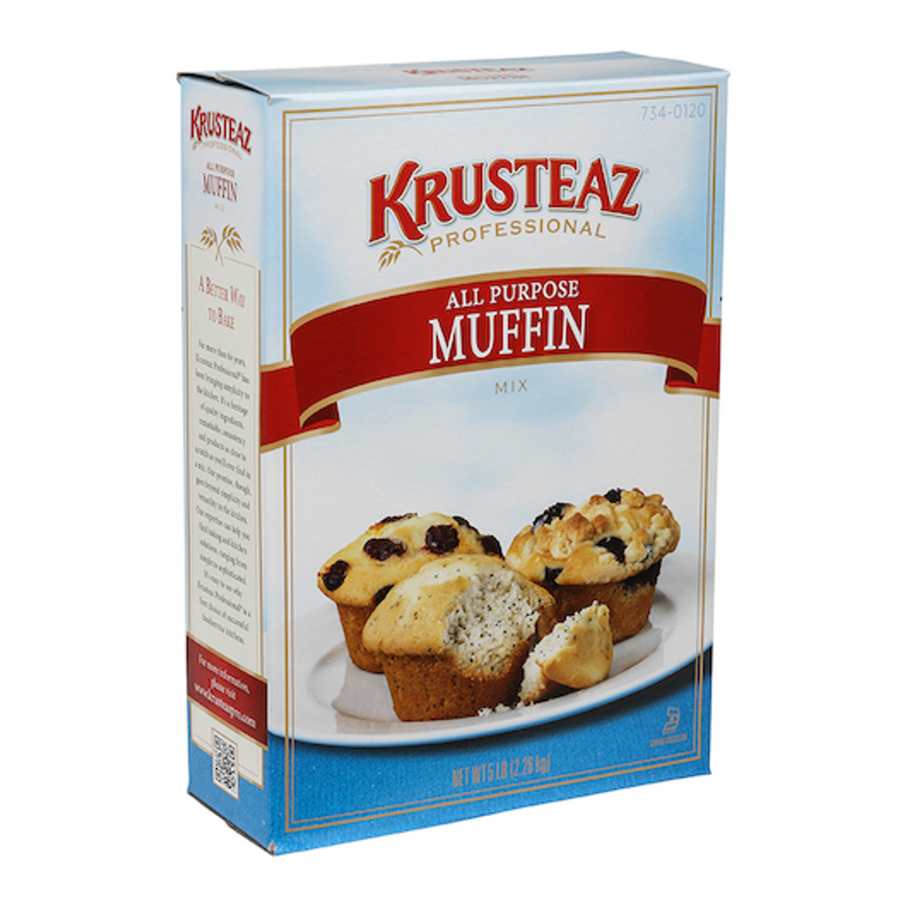Krusteaz Professional All Purpose Muffin Mix, 5 Pound, 6 Per Case