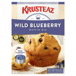 Krusteaz Wild Blueberry Muffin Mix, 17.1 Ounce, 12 Per Case