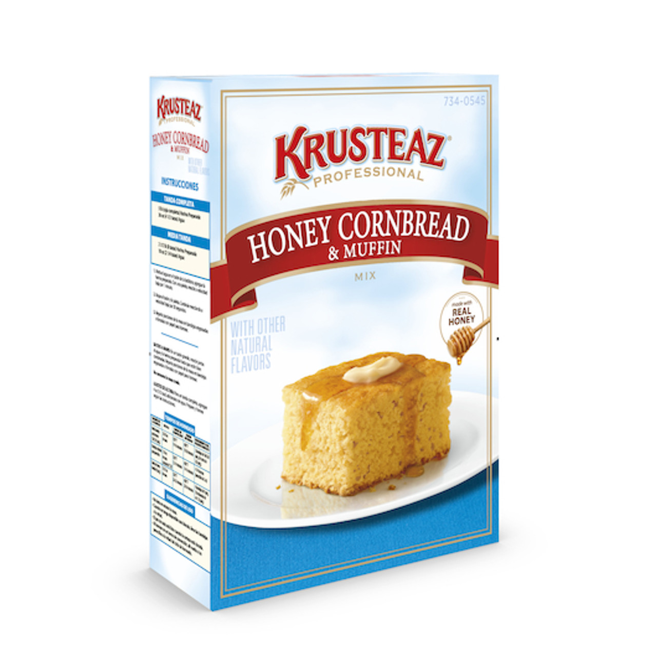 Krusteaz Professional Honey Cornbread Mix, 5 Pound, 6 Per Case