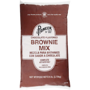 Pioneer Chocolate Brownie Mix, 6 Pound, 6 Per Case
