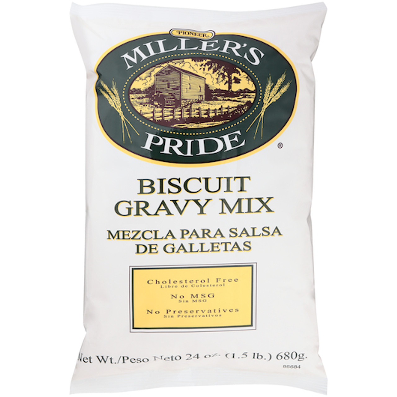 Miller s Pride Biscuit Gravy Mix, 24 Ounces , 6/Case
