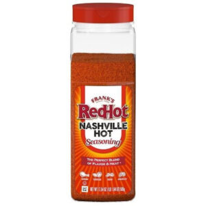 Frank s Redhot Gluten Free Nashville Seasoning Hot Sauce Shaker, 17.64 Ounce, 6 Per Case