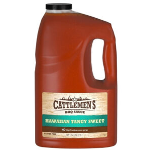 Cattlemen's Hawaiian Tangy Sweet Bbq Sauce, 1 Gallon, 4 Per Case