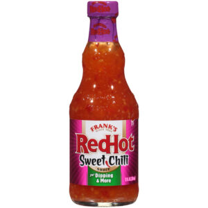 Frank s Redhot Sweet Chili Hot Sauce Bottle, 12 Fluid Ounce, 12 Per Case