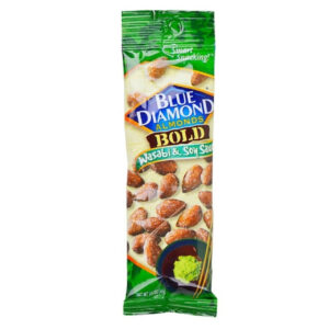 Blue Diamond Almonds Wasabi Soy Bold Almonds, 1.5 Ounces, 144 Per Case