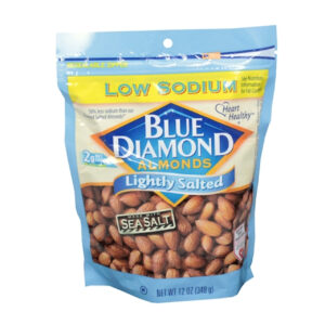 Blue Diamond Almonds Almonds Lightly Salted 12 Ounces, 6 Per Case