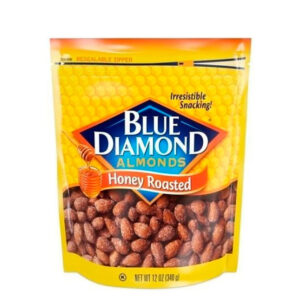 Blue Diamond Almonds, Honey Roasted, 12 Ounce, 6 Per Case