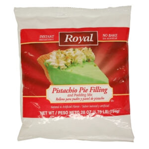 Royal Instant Pistachio Pie Filling and Pudding Mix, 28 Oz., 12 Per Case