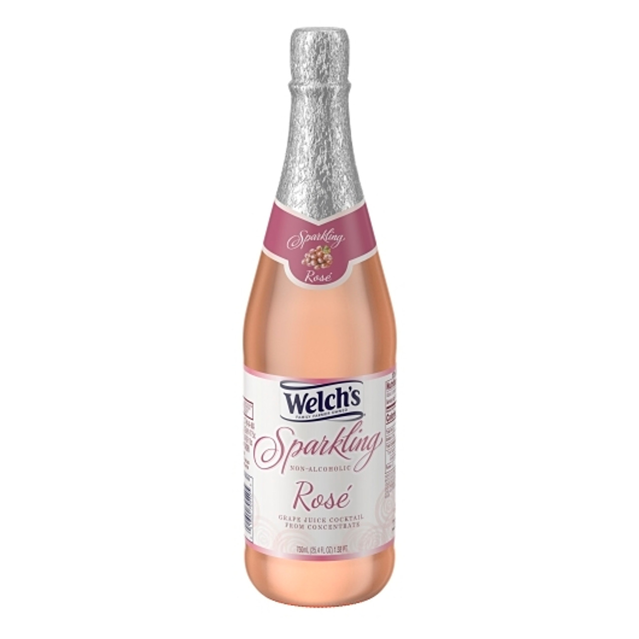 Welchs Sparkling Rose, 25.4 Fluid Ounce, 12 Per Case