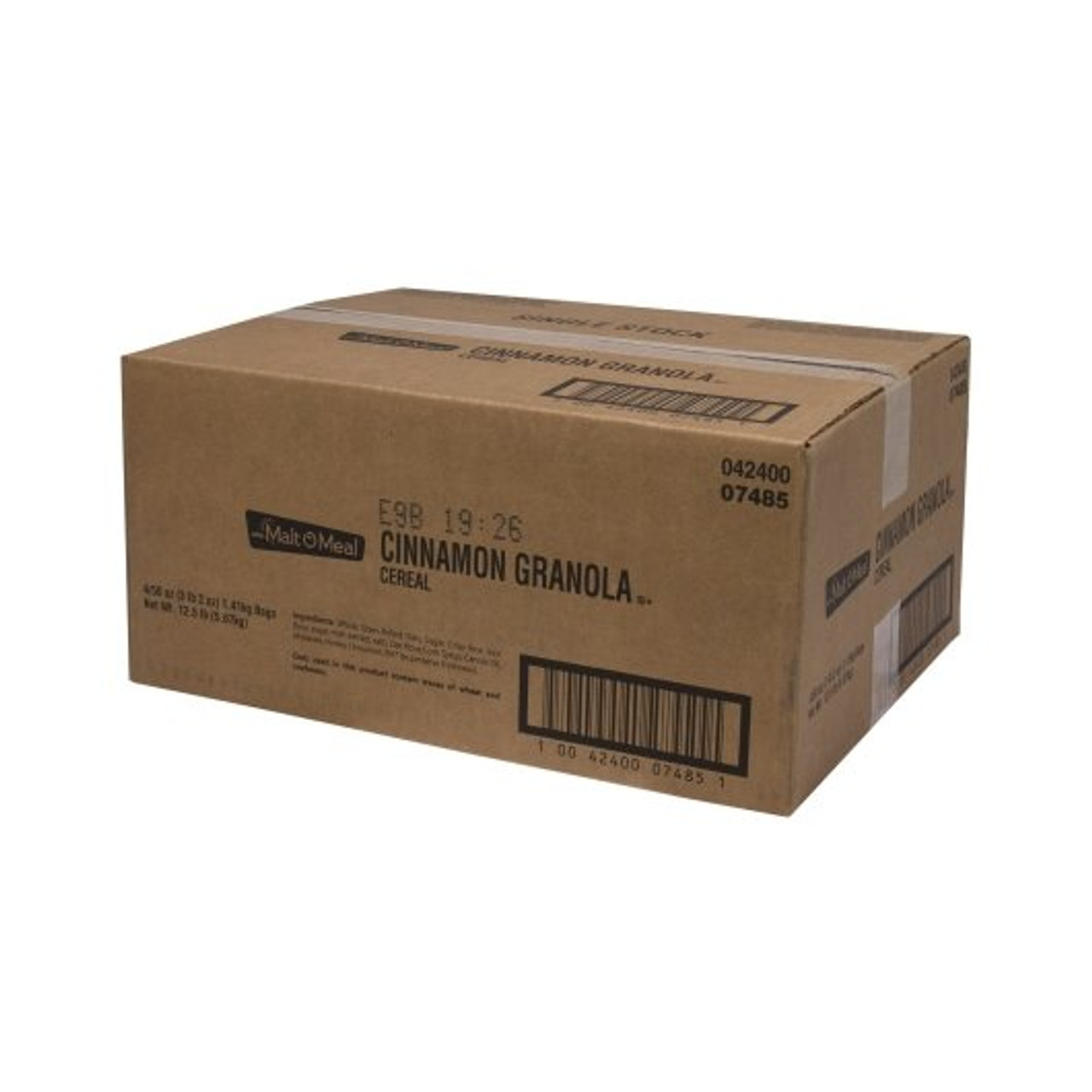 Malt O Meal Cinnamon Granola Cereal, 50 Ounces, 4 Per Case