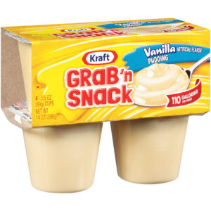 Grab  N Snack Vanilla Pudding, 14 Ounce, 12 Per Case