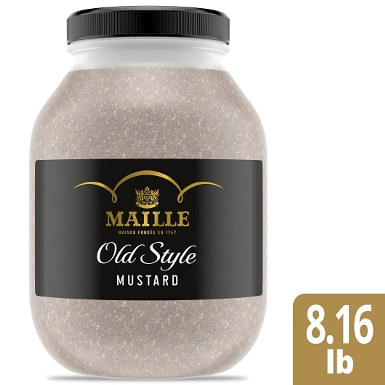 Maille Old Style Mustard Bulk, 1 Gallon, 4 Per Case