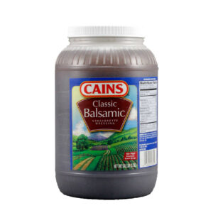 Cains Balsamic Vinaigrette Dressing Bulk, 1 Gallon, 4 Per Case