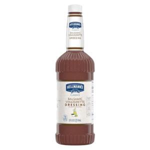 Hellmann s Classics Balsamic Vinaigrette Salad Bar Dressing Bottle, 32 Ounce, 6 Per Case