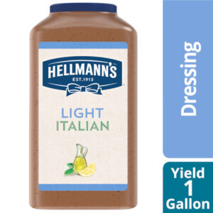 Hellmann s Light Italian Dressing, 1 Gallon, 4 Per Case