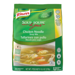 Knorr Soup Du Jour Chicken Noodle Mix, 13.3 Ounce, 4 Per Case