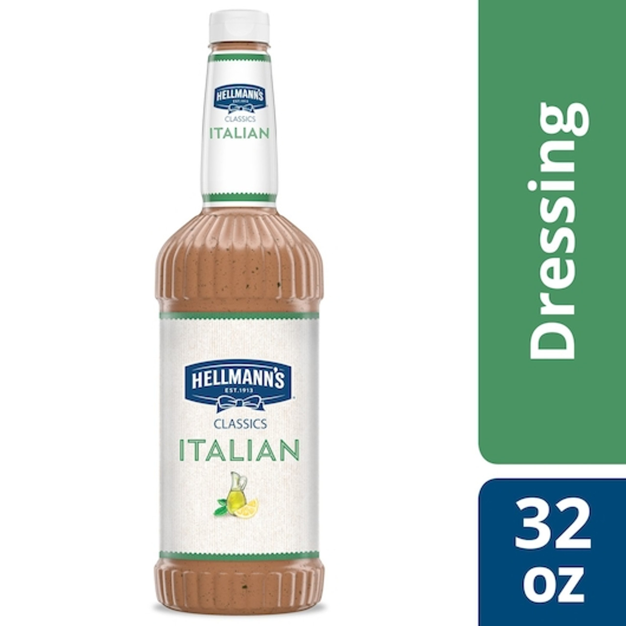 Hellmann s Classics Italian Salad Bar Dressing Bottle, 32 Fluid Ounce, 6 Per Case