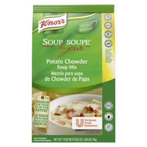 Knorr Professional Soup du Jour Potato Chowder Soup Mix, 26.6 ounce, 4 per case