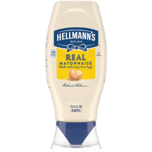 Hellmann s Real Mayonnaise Bottle, 11.5 Fluid Ounce, 12 Per Case