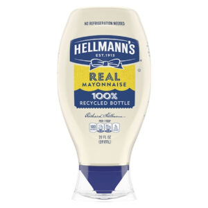 Hellmann s Real Mayonnaise Squeeze Bottle, 20 Fluid Ounce, 12 Per Case