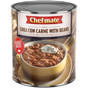 Chef-Mate Original Carne Chili With Beans, 107 Ounce, 6 Per Case