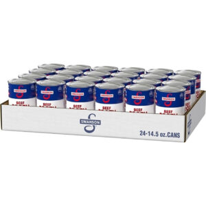Swanson Beef Broth Soup, 14.5 Ounce, 24 Per Case