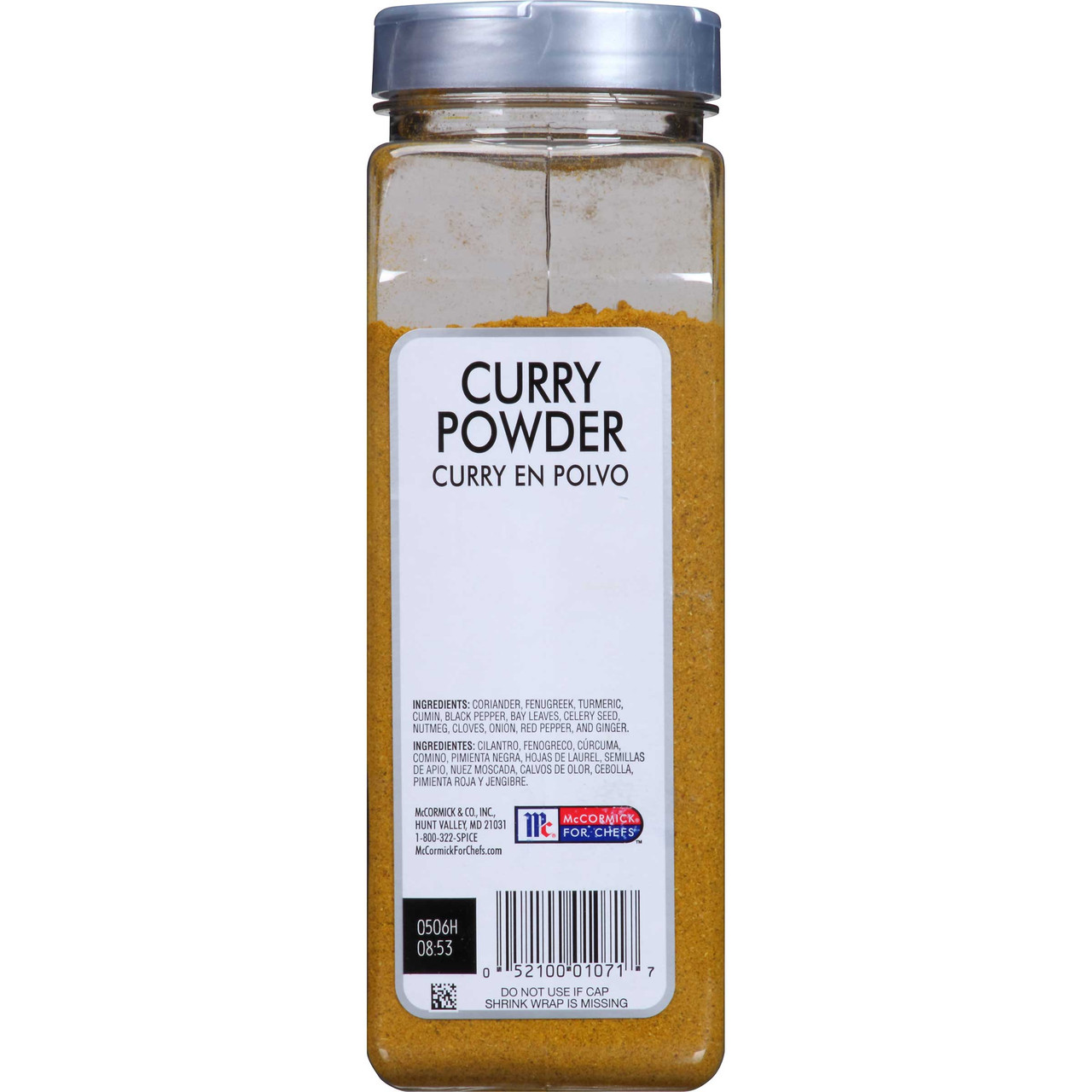 Mccormick Curry Powder, 16 Ounces, 6 Per Case