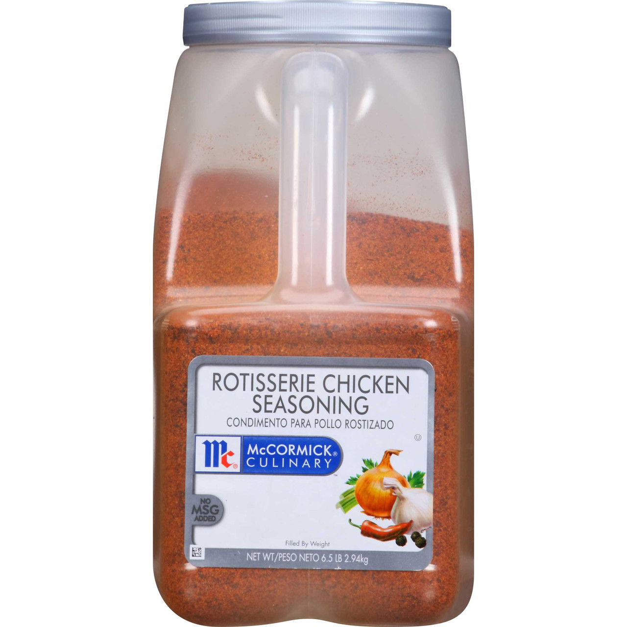 Mccormick Seasoning Rotisserie Chicken No Msg, 6.5 Pounds, 3 Per Case