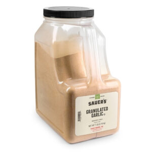 Sauer Granulated Garlic, 7 Pounds, 3 Per Case