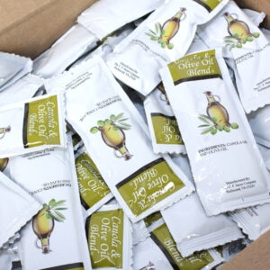 Saucer Canola and Olive Oil Blend, 9 Gram, 200 Per Case