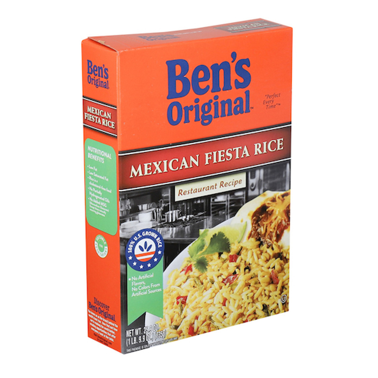 Ben s Original Mexican Fiesta Rice, 1.618 Pound, 6 Per Case