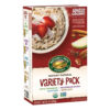 Nature s Path Instant Oatmeal Variety Pack, 14 Ounce, 6 Per Case