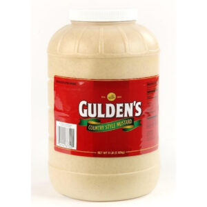Gulden s Country Style Mustard Bulk, 1 Gallon, 4 Per Case