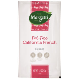 Marzetti Fat Free California French Style Dressing Single Serve, 1.5 Ounce, 60 Per Case
