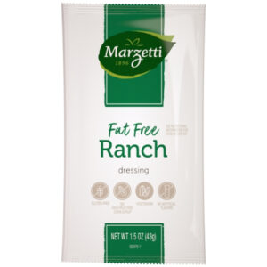 Marzetti Fat Free Ranch Dressing Single Serve, 1.5 Ounce, 60 Per Case