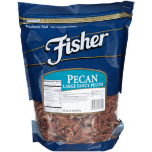 Fisher Fancy Large Pecan Pieces, 32 Ounce, 3 Per Case