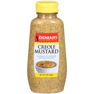 Zatarains Creole Squeeze Mustard Bottle, 12 Ounce, 12 Per Case