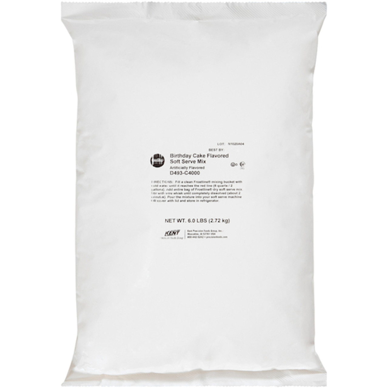 Frostline Birthday Cake Soft Serve Mix, 6 Pound, 6 Per Case