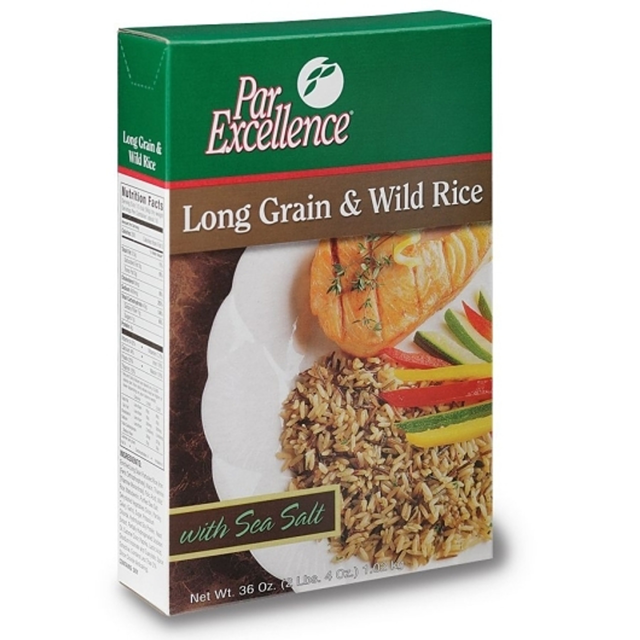 Producers Rice Mill Par Excellence Long & Wild Blend Seasoned Rice, 36 Ounces, 6 Per Case
