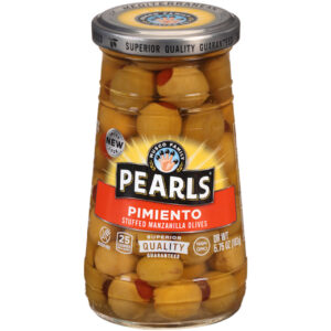 Pearls Pimiento Stuffed Manzanilla Olives, 5.75 Ounce, 12 Per Case