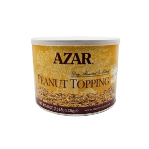 Azar Peanut Topping, 2.5 Pounds, 6 Per Case
