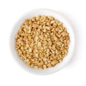 Azar Roasted Unsalted Granulated Peanut Topping, 3.5 Pounds, 6 Per Case