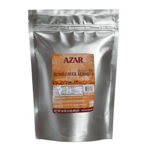 Azar Roasted Salted Sunflower Kernel, 2 Pounds, 3 Per Case