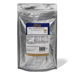 Azar Roasted Salted No Peanut Deluxe Nut Mix, 2 Pounds, 3 Per Case