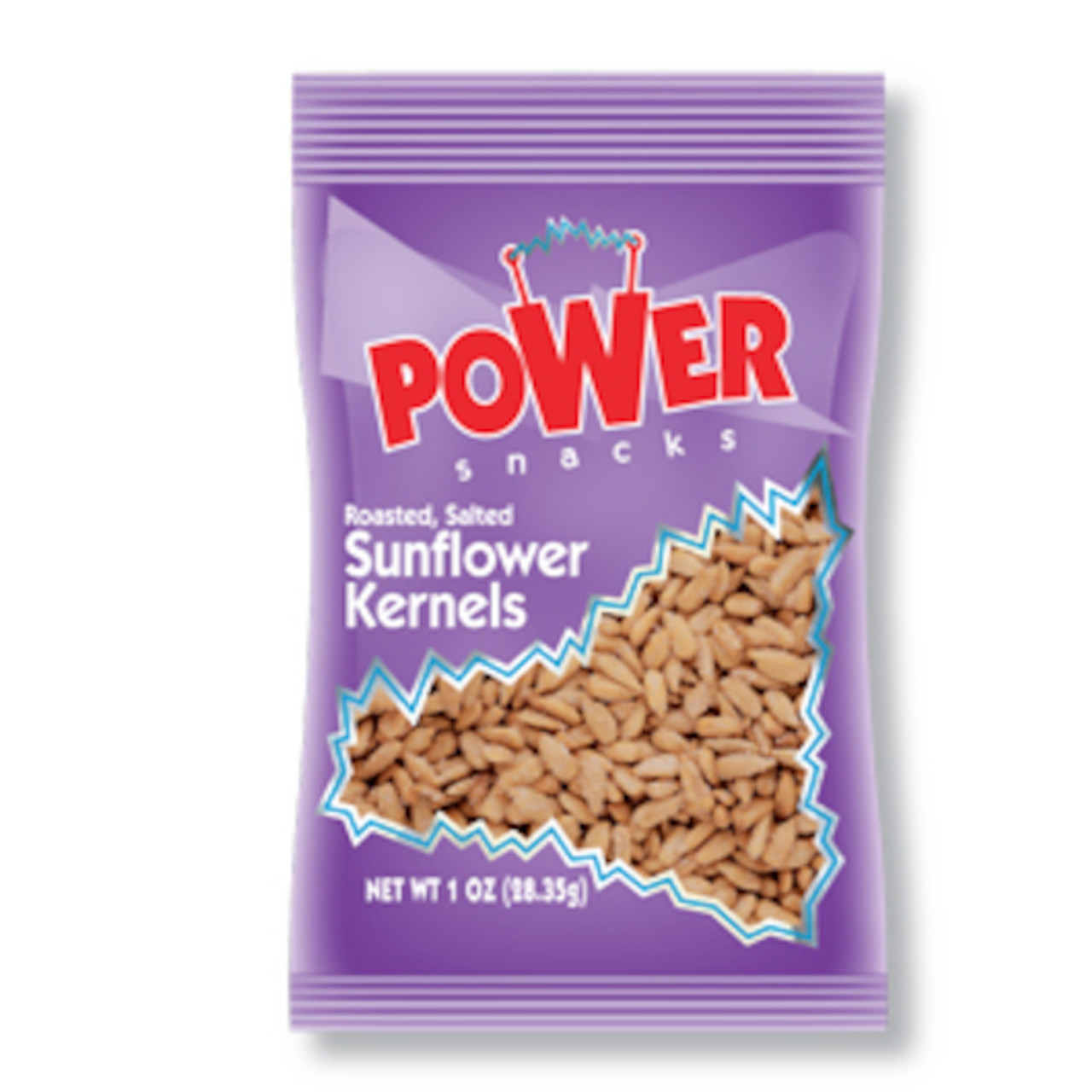 Power Snacks Nuts Sunflower Kernels Oil Roasted Salted, 1 Ounces, 150 Per Case