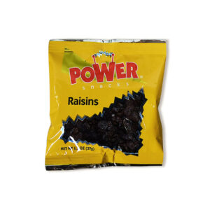 Power Snacks Thompson Seedless Raisin Dried Fruit, 1.3 Ounces, 144 Per Case