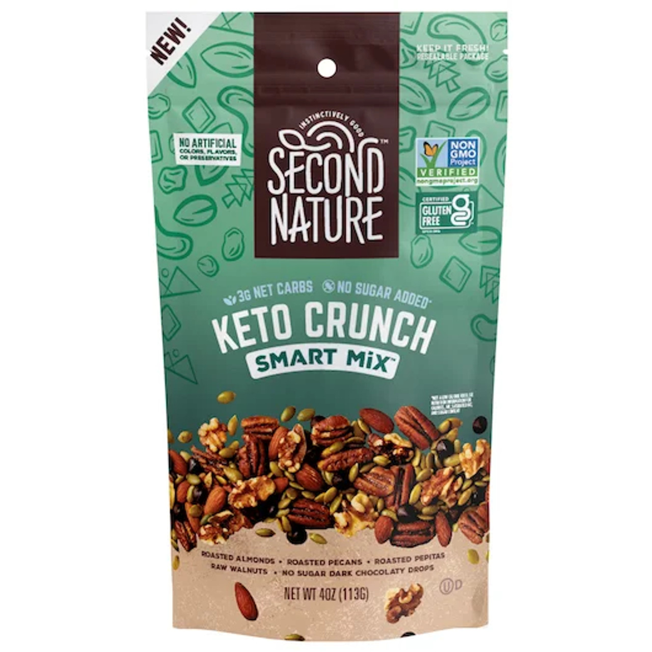 Second Nature Keto Smart Mix, 4 Ounces, 6 per case