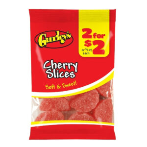 2 For $2 Cherry Slices Gummy Candy, 5 Ounce, 12 Per Case