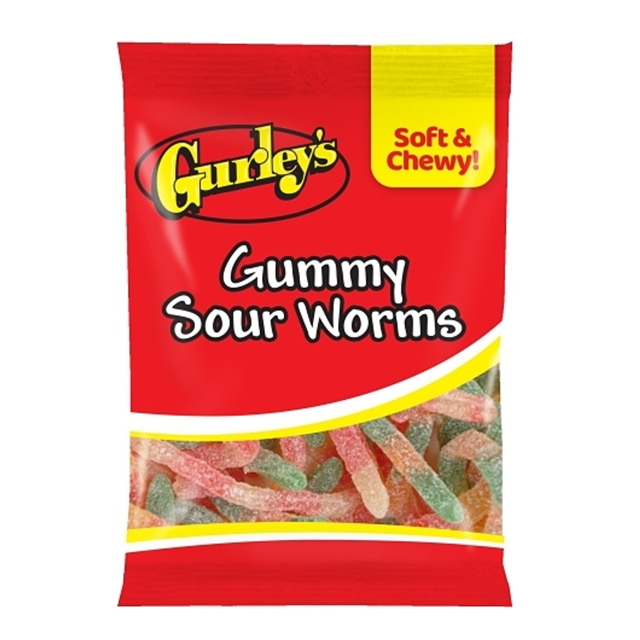 Pal Sour Worms Gummy, 5 Ounce, 12 per case