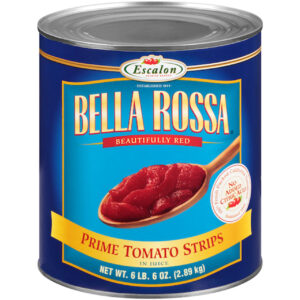 Bella Rosa Tomato Strips In Juice, 102 Ounce, 6 Per Case